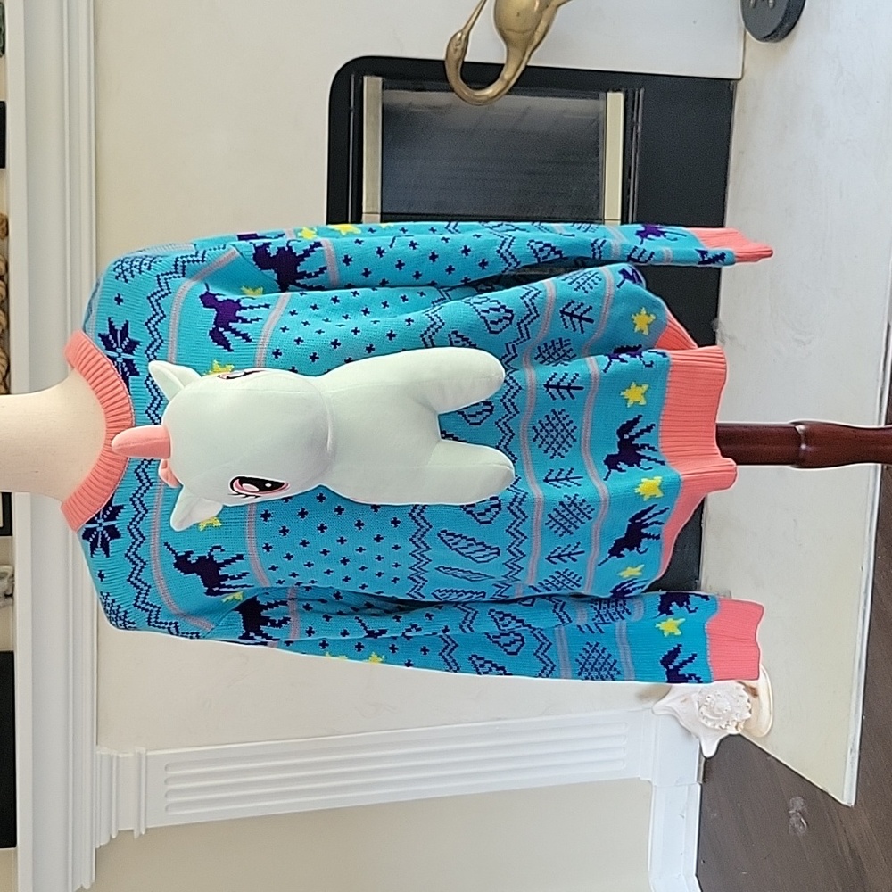 UGLY Christmas Unicorn Sweater